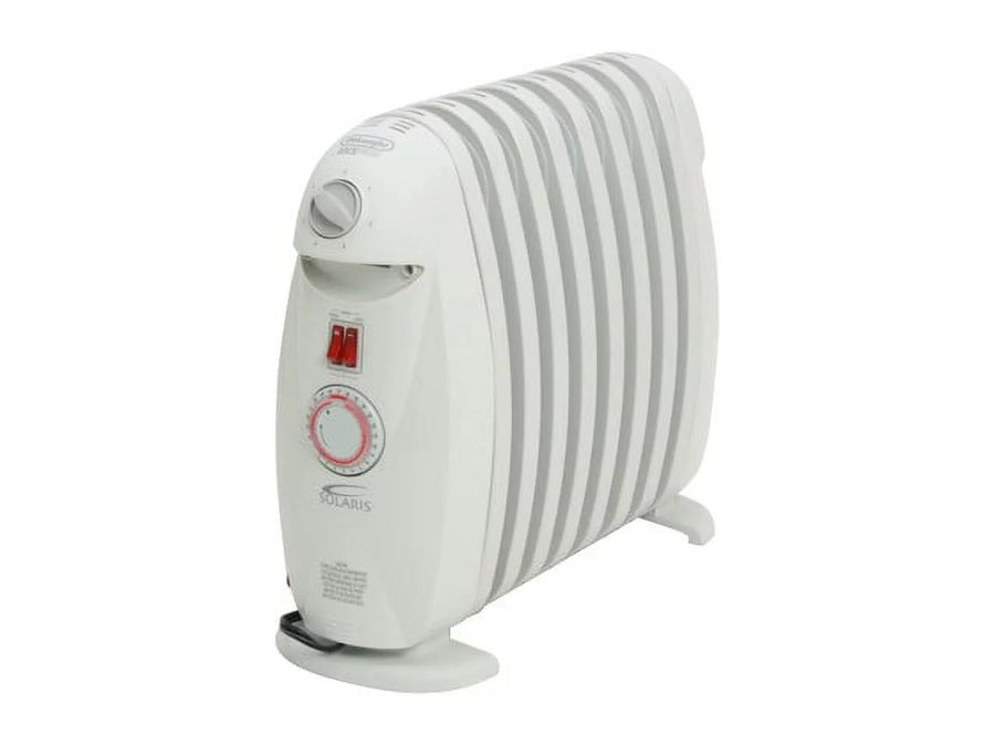 DeLonghi TRN0812T 1,200 Watt Portable Oil-Filled Radiator Heater with Timer